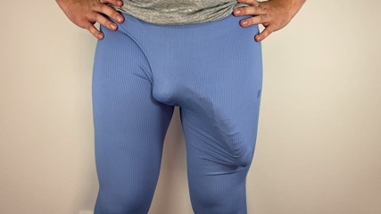 Huge cock massive cumshot in pants