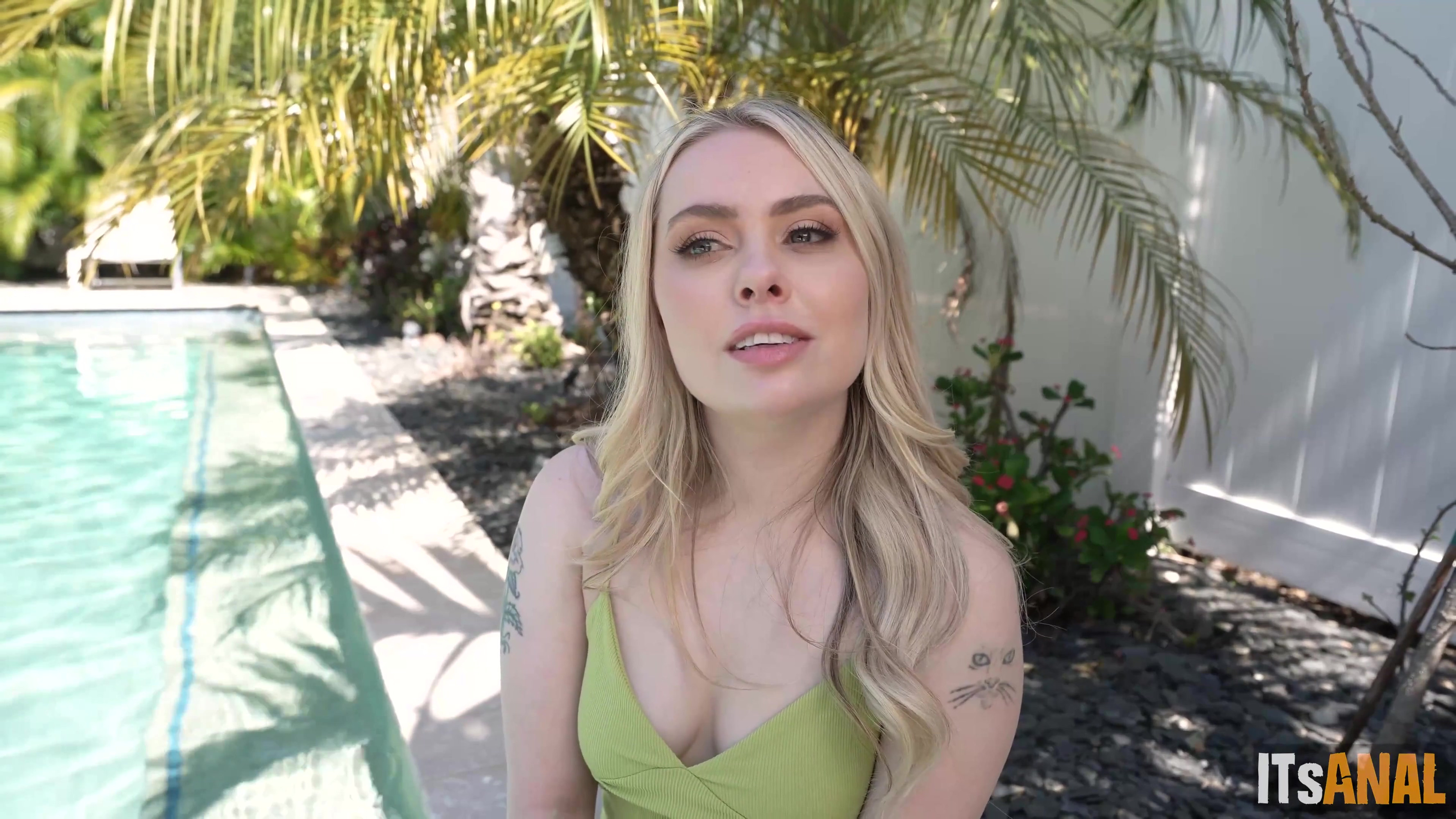 Petite, Blonde & She Loves Anal!