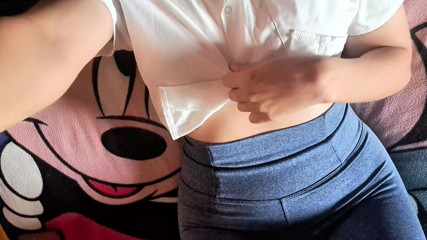 Curious Anal Test for the First Time and Screams with Pleasure"