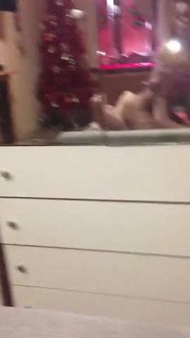 TS Milagros fucked in mirror