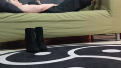 Sissy Masturbates with Feet Empress Mbella