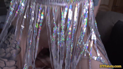 Brunette Bella Mur Shakes Her Assets in a Private Dance