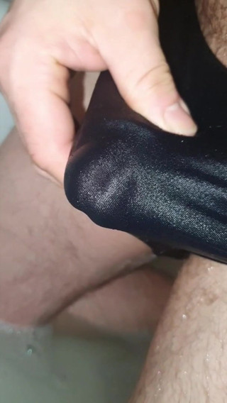 Cum thrue wet satin Martynka  panties
