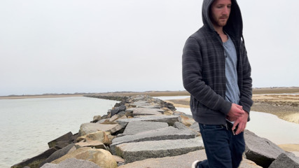 Rock Hard on Rocks by the Ocean thumbnail