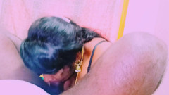 Indian maid amazing blowjob cowgirl fucking with house owner. Telugu dirty talks.