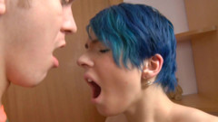 Emo slut fucked deep
