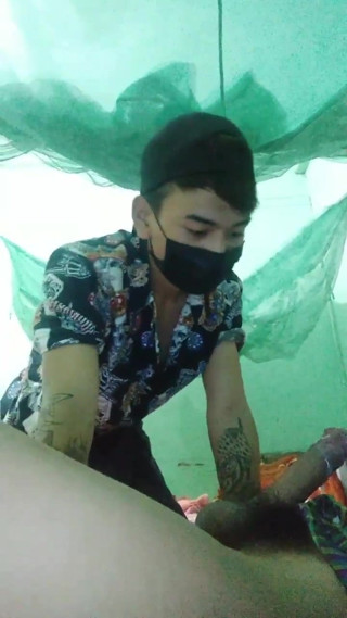 young asian jerking asian man (44'')