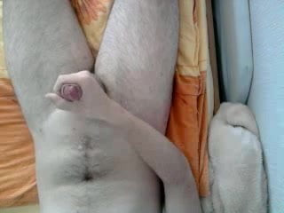 morning jerk with cum shot