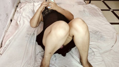 My Stupid Stepsister Discovers Me Naked and I Convince Her to Get Naked with Me to End up Fucking Very Hard