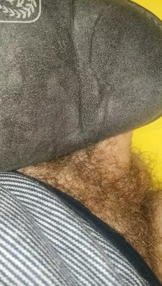 Self shoejob with my  new pantofole
