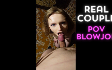 Real Couple POV Blowjob
