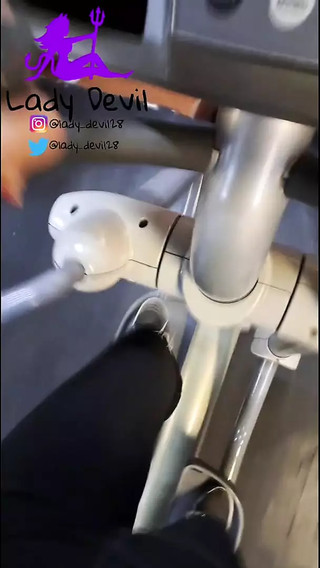 My stepmom plays, sucks and masturbates with her toy
