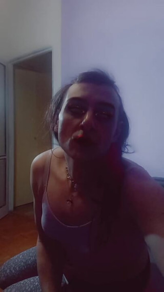 Barbara White sissy on camera