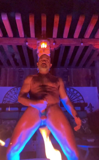A Chilly Night, but I Still Wanted to Jack off Outside