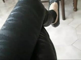 leggings black new travesti