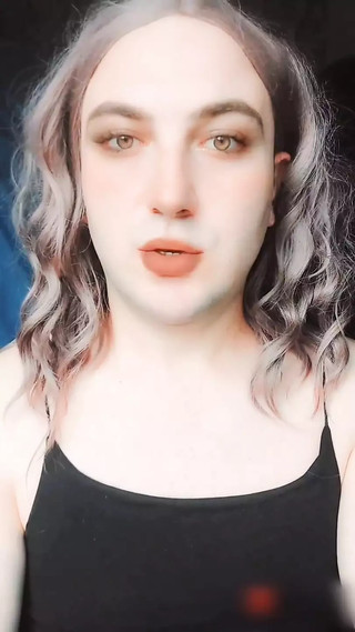 Mini Skirt Cheerleader Schoolgirl Uniform Sissy Crossdresser Big Butt White Skin Shemale Big Ass