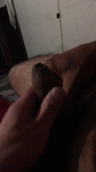 An indian man came over with a hot uncut foreskin