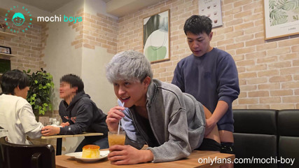 Group Sex in the Cafe