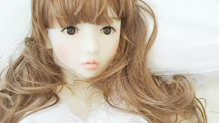 LOVE DOLL TSUBASA White lingerie and pink net tights