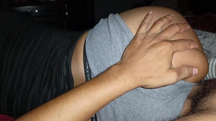 Fucking my friend's girlfriend I couldn't stand the temptation and I detonated inside her hot pussy