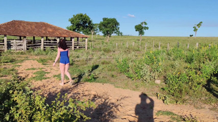 I WENT TO VISIT MY FARM AND ENDED UP HAVING SEX WITH THE COWBOY HE FUCKED ME LIKE A SLUT