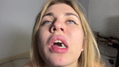 A Close up View of Mouth, Gum and Drooling