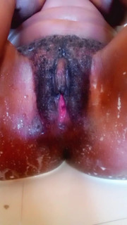 Masturbate end up with a lot of orgasm and pee