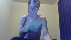 Transgirl Shaving Her Face