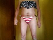 american flag bikini