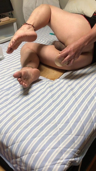 Dildo in my asspussy!!!