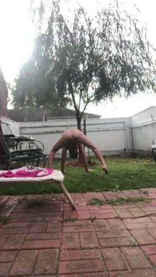 PLAYING NAUGHTY NAKED GAMES OUTDOORS