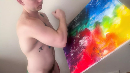 Hung Twunk Pays Tribute to Pollock
