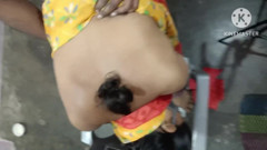 Indian Telugu village aunty cheeting har hasbend and soking coke hor hasbend friend
