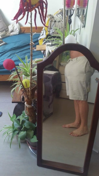 Monster bulge striptease