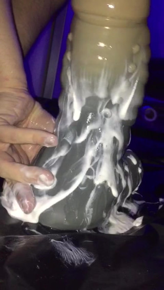 Riding Bad Dragon Dildo