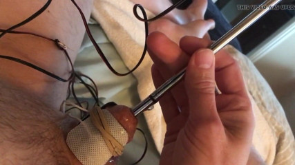 Sounding My Little Cock