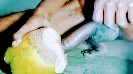 Coconut will also give you real fun like ass and pussy. Try not to too fast. Fucked the coconut or watered it and removed it. thumbnail