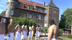 Phoenix + Adreena Outdoor Gangbang
