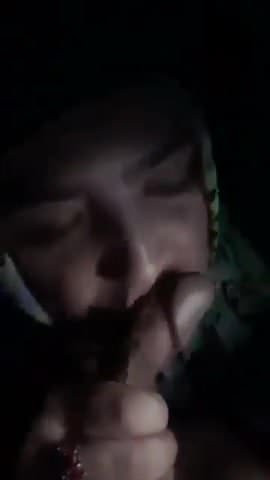 hijab blowjob