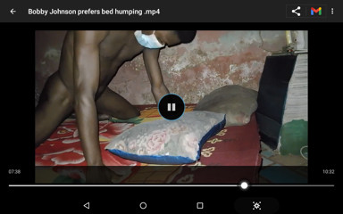 Bobby Johnson prefers bed humping to real sex