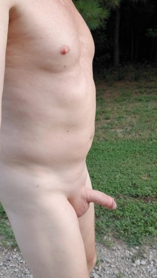 Nude trail walk
