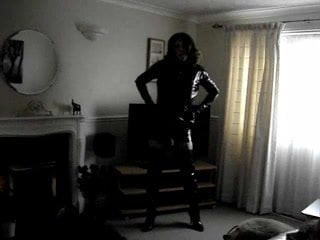 pvc and thigh boots