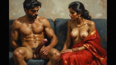 Desi bhabhi loses a bet with her stepson and sucks his cock and takes all the cum inside her mouth