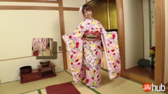 Mio Futaba Patiently Waiting For Her Husband to Come Home
