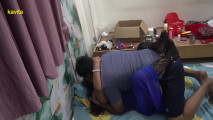 Desi Indian Kavita Cheat On husband With Tatya