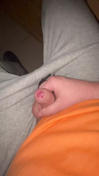 Head of my cock close up