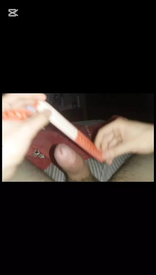 amateur teen measuring cock