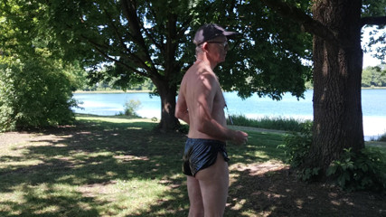 horny whore offers herself at the lake