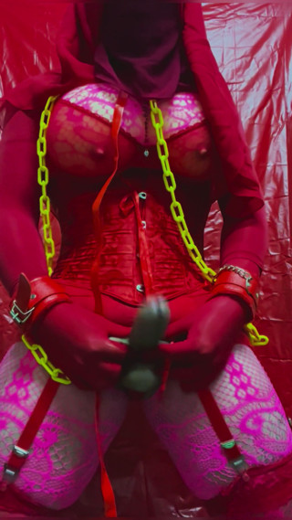 Elisya HijabRubberSexDoll is carzay about sex playing dick and rubber clothes doll part(2) thumbnail