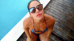 Drinking Pee - Pool Public